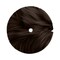 FabricLA 40" Chocolate Faux Fur Christmas Tree Skirt - Fluffy Plush Tree Skirt (101cm) for Holiday Decorations